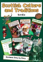 Vorschau - Arbeitsblätter - Schottische Kultur und Traditionen: Englisch - Deckblatt