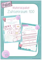 Vorschau - Arbeitsblätter - Materialpaket Zahlenraum 100 - Deckblatt