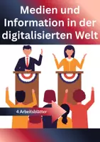 Vorschau - Arbeitsblätter - Materialpaket Medien und Information in der digitalisierten Welt 👩🏫Fake News, Algorithmen & Medienkompetenz - Deckblatt