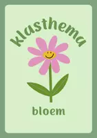 Voorbeeld - Materiaal pakket thema bloem - Voorblad
