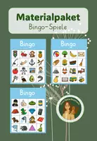 Vorschau - Fördermaterial/Inklusion - Materialpaket: Bingo (Buchstaben) - Deckblatt
