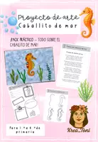 Vista previa - Hojas de trabajo - Paquete de materiales: Caballito de mar - Portada
