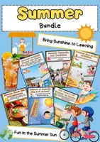 Vorschau - Arbeitsblätter - Summer Bundle Englisch: Holidays, Sports, Nature - Deckblatt