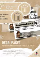 Vorschau - Arbeitsblätter - Regelpaket - Abenteuer Klassenzimmer - Deckblatt
