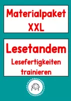 Vorschau - Stundenentwürfe - Bundle: Lesetandem - Deckblatt