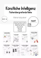 Vorschau - Unterrichtsreihen - Künstliche Intelligenz (KI) - Materialpaket - Deckblatt