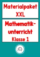 Vorschau - Stundenentwürfe - Bundle: Mathematikunterricht Klasse 1 - Deckblatt