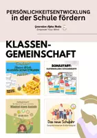 Vorschau - Spiele - Materialpaket - Klassengemeinschaft - Deckblatt