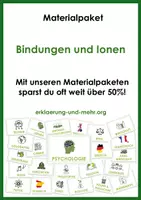 Vorschau - Stundenentwürfe - Bindungen & Ionen (großes Materialpaket) - Deckblatt