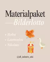 Vorschau - Spiele - Materialpaket: Bilderlotto - Deckblatt