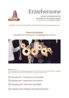Vorschau - Stundenentwürfe - Materialpaket Grundlagen der Teamarbeit im sozialpädagogischen Bereich, Lernfeld 8: Im Team zusammenarbeiten, Qualität sichern sowie im Berufsfeld kooperieren - Deckblatt