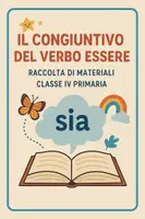 anteprima - Esercizi - Raccolta di materiali: il congiuntivo del verbo essere - Pagina di copertina