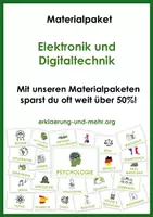 Vorschau - Stundenentwürfe - Elektronik und Digitaltechnik (großes Materialpaket) - Deckblatt