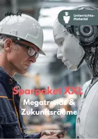 Vorschau - Unterrichtsreihen - Sparpaket: Megatrends & Zukunftsräume in Erdkunde – Arbeitswelt, Städte & globaler Wandel (Klasse 9-12) - Deckblatt