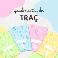 Vista previa - Hojas de trabajo - PAQUET DE MATERIALS: QUADERNETS DE TRAÇ - Portada