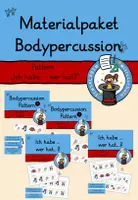 Vorschau - Spiele - Materialpaket Bodypercussion Spiel & Pattern in 2 Schwierigkeitsstufen - Deckblatt