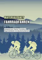 Vorschau - Stationenlernen - Materialpaket Fahrradfahren - schriftlich Argumentieren - Deckblatt