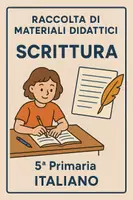 anteprima - Schede informative - Raccolta di materiali: Scrittura - Pagina di copertina