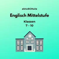 Vorschau - Stundenentwürfe - Materialpaket - Englisch Mittelstufe Klassen 7-10 - Deckblatt