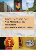 Vorschau - Arbeitsblätter - Materialpaket: DDR (+Differenziertes Material) - Deckblatt