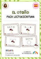 Vista previa - Hojas de trabajo - El otoño - PACK LECTOESCRITURA - Portada