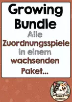 Vorschau - Spiele - Growing Bundle - alle Zuordnungsspiele in einem Paket - Deckblatt