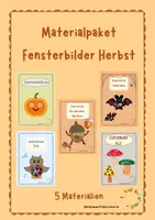 Vorschau - Mal- und Bastelvorlagen - Materialpaket - Deckblatt