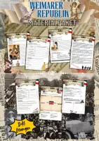 Vorschau - Arbeitsblätter - Materialpaket - Weimarer Republik - Klasse 8 - Deckblatt