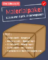 Vorschau - Arbeitsblätter - Materialpaket Klausuren Reise Unterwegssein - Deckblatt