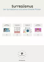 Vorschau - Unterrichtsreihen - Materialpaket: Der Surrealismus und seine Künstler*innen - Deckblatt