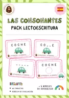 Vista previa - Hojas de trabajo - Las consonantes - PACK LECTOESCRITURA - Portada