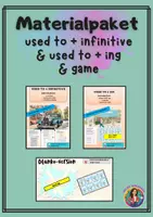 Vorschau - Spiele - Materialpaket - usted to - infinitiv /+ ing + game (2 Std.) - Deckblatt