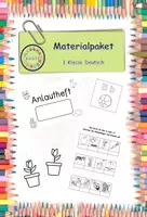 Vorschau - Unterrichtsreihen - Materialpaket Deutsch 1.Klasse - Deckblatt