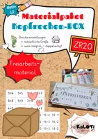 Vorschau - Spiele - KopfrechenBOX, Vertiefung, ZR 20, Kopfrechnen, Materialpaket - Deckblatt