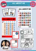 Aperçu - Jeux - ALL ABOUT ME – Learning Resources Pack - Page de couverture