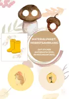 Vorschau - Arbeitsblätter - Materialpaket Herbstsammlung: Feinmotorik, Grobmotorik und Mathematik - Deckblatt