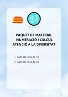 Vista previa - Hojas de trabajo - NUMERACIÓ I CÀLCUL.ATENCIÓ A LA DIVERSITAT - Portada