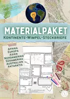 Vorschau - Arbeitsblätter - Materialpaket Steckbriefe Kontinente und Länder - Deckblatt