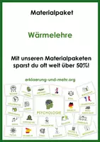 Vorschau - Stundenentwürfe - Wärmelehre / Thermodynamik (großes Materialpaket) - Deckblatt