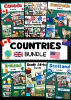 Vorschau - Arbeitsblätter - Länder im Englischunterricht – Kultur, Geschichte, Sprache & Geografie - Deckblatt