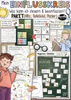 Vorschau - Arbeitsblätter - Kontrolle, Einflusskreis & Fokus 🔍 – Komplettpaket / Selbstwirksamkeit & Gefühle #rabattraketenzusalevester25 - Deckblatt