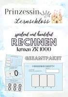 Vorschau - Unterrichtsreihen - Materialpaket spielend und handelnd rechnen lernen ZR 1000 - Deckblatt