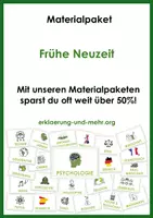 Vorschau - Stundenentwürfe - Frühe Neuzeit (großes Materialpaket) - Deckblatt
