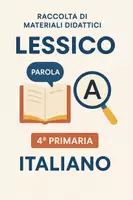 anteprima - Schede informative - Raccolta di materiali: Lessico - Pagina di copertina