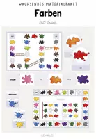 Vorschau - Spiele - Materialpaket für den DaZ-Unterricht: Thema "Farben" (Kl.1-4) - Deckblatt