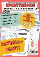 Vorschau - Arbeitsblätter - Sporttheorie 5 - 10 - Arbeitsblätter für die Sporthalle - Attest-Schüler - Deckblatt