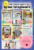 Vorschau - Stundenentwürfe - Satzglieder - Deckblatt