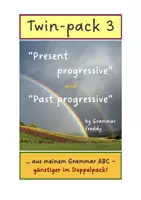 Vorschau - Arbeitsblätter - Twin-pack 3: "Present progressive" and "Past progressive" - Deckblatt