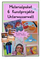 Vorschau - Mal- und Bastelvorlagen - Materialpaket - Deckblatt