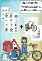 Vorschau - Arbeitsblätter - Materialpaket - Verkehrserziehung / Radfahrausbilung - Deckblatt